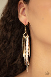 Earrings Fish Hook,Gold,Singing in the REIGN Gold ✧ Earrings