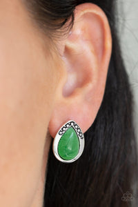 Earrings Post,Green,Stone Spectacular ✧ Post Earrings