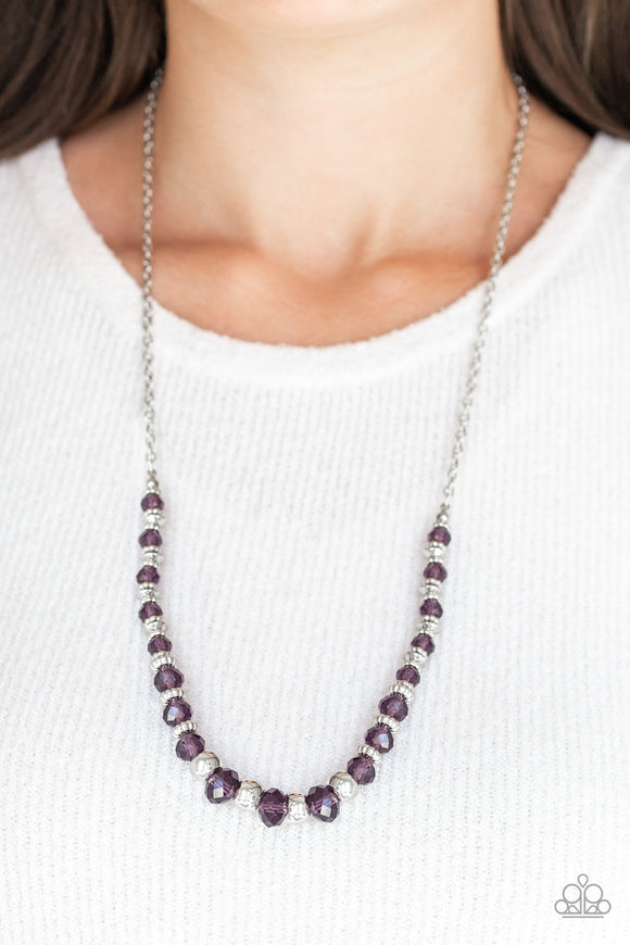 Stratosphere Sparkle Purple ✨ Necklace Long