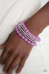 Bracelet Stretchy,Purple,Sugary Sweet Purple ✧ Bracelet