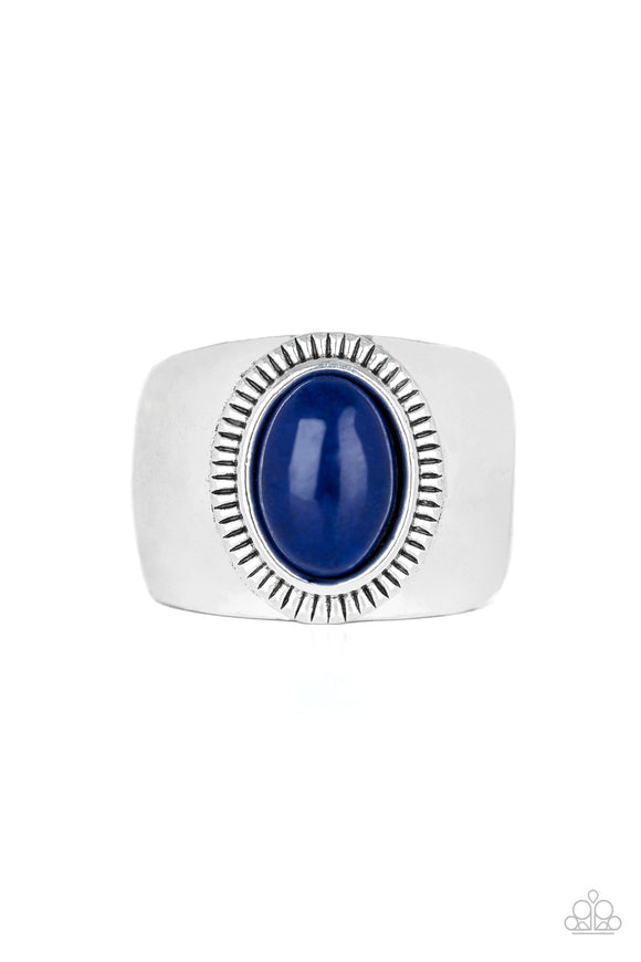 The Prospector Blue ✧ Ring Men's Ring