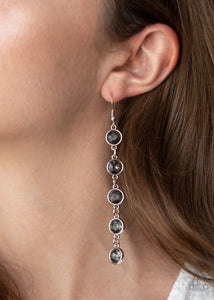 Earrings Fish Hook,Silver,Trickle Down Twinkle Silver ✧ Earrings