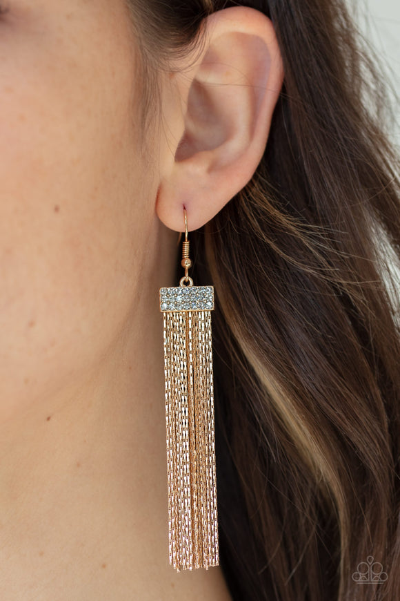 Twinkling Tapestry Gold ✧ Earrings Earrings
