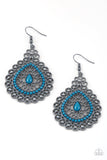 Carnival Courtesan Blue ✧ Earrings Earrings