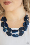 Colorfully Calming Blue ✨ Necklace Short