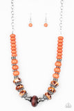 Desert Tranquility Orange ✨ Necklace Short