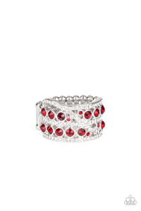 Holiday,Red,Ring Wide Back,Elegant Effervescence Red ✧ Ring