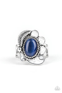 Blue,Cat's Eye,Ring Wide Back,Fairytale Magic Blue ✧ Ring