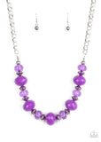 Hollywood Gossip Purple ✨ Necklace Short