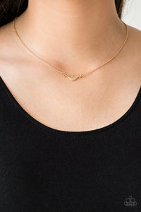 Gold,Necklace Short,In-Flight Fashion Gold ✨ Necklace