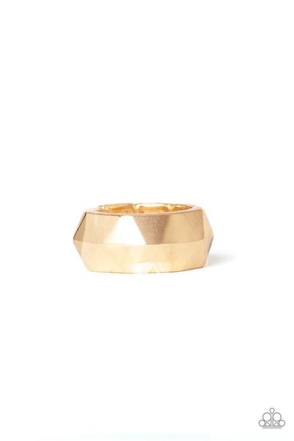 Industrial Mechanic Gold ✧ Ring Men's Ring