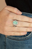Iridescently Illuminated Green ✧ Ring Ring