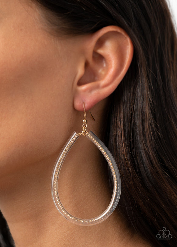 Just ENCASE You Missed It Gold ✧ Earrings Earrings