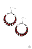 Ka-POW Dazzle Red ✧ Earrings Earrings