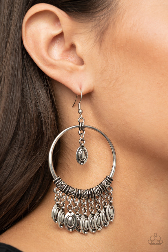 Metallic Harmony Silver ✧ Earrings Earrings