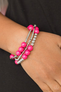 Bracelet Stretchy,Pink,New Adventures Pink ✧ Bracelet