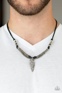 Black,Urban Necklace,Off With His ARROWHEAD Black ✧ Urban Necklace