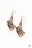 Once Upon A Heart Copper ✧ Earrings Earrings