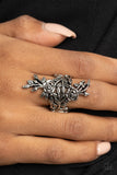 Rustic Rose Gardens Silver ✧ Ring Ring