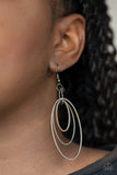 Shimmer Surge Black ✧ Earrings Earrings