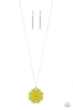 Spin Your PINWHEELS Yellow ✨ Necklace Long