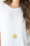 Spin Your PINWHEELS Yellow ✨ Necklace Long