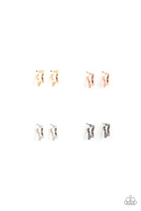 Copper,Gold,Gunmetal,Silver,SS Earring,Metallic Star Hoop Starlet Shimmer Earrings