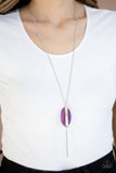Tranquility Trend Purple ✨ Necklace Long