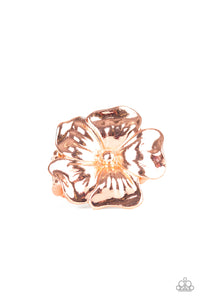 Copper,Ring Wide Back,Tropical Gardens Copper ✧ Ring