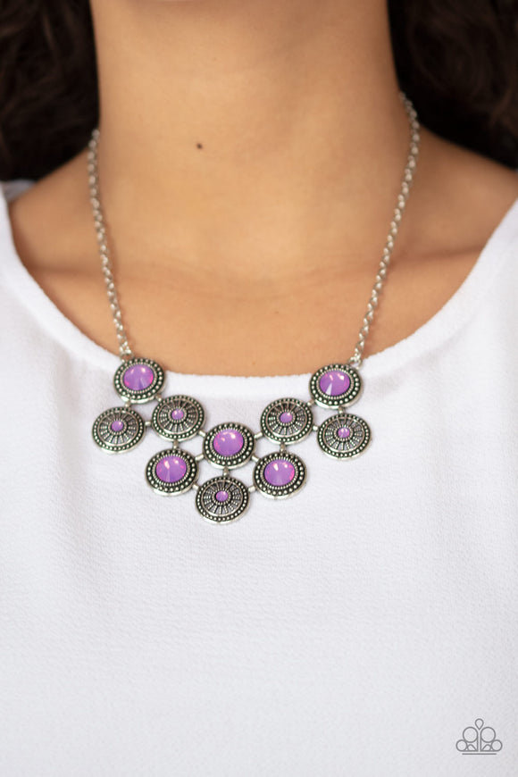 Whats Your Star Sign? Purple ✨ Necklace Short