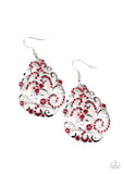 Winter Garden Red ✧ Earrings Earrings