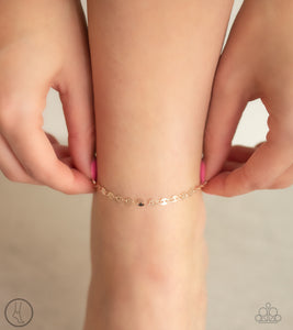 Anklet,Rose Gold,Beach Shimmer Rose Gold ✧ Anklet