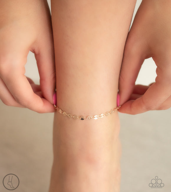 Beach Shimmer Rose Gold ✧ Anklet Anklet