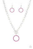 All In Favor Pink ✧ Necklace Short
