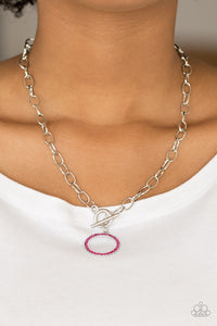 Necklace Toggle,Pink,All In Favor Pink ✧ Necklace