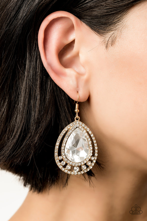 All Rise For Her Majesty Gold ✧ Earrings Earrings