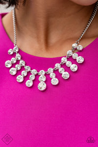 Fiercely 5th Avenue,Necklace Short,Sets,White,Celebrity Couture White ✧ Necklace