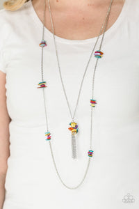 Multi-Colored,Necklace Long,Cliff Cache Multi ✨ Necklace
