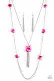 Cliff Cache Pink ✨ Necklace Long