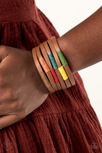 Brown,Multi-Colored,Sunset Sightings,Urban Wrap,Country Colors Multi ✧ Urban Bracelet