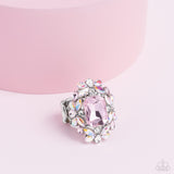 Dynamic Diadem Pink ✧ Iridescent Butterfly Ring