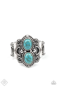 Blue,Ring Wide Back,Simply Santa Fe,Turquoise,Eco Essence Blue ✧ Ring