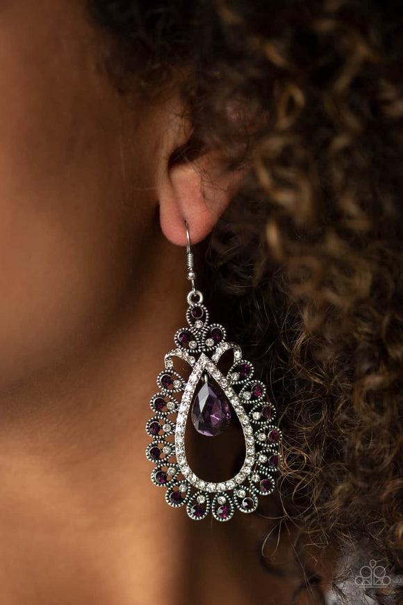 All About Business Purple ✧ Earrings Earrings