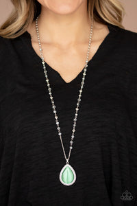 Cat's Eye,Exclusive,Green,Life of the Party,Necklace Long,Fashion Flaunt Green ✧ Necklace