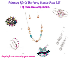 Blue,Bracelet Hinged,Earrings Fish Hook,Earrings Hoop,Exclusive,Gunmetal,Iridescent,Life of the Party,Light Pink,Multi-Colored,Necklace Short,Oil Spill,Orange,Pink,Ring Skinny Back,White,Yellow,February 2023 Life of the Party Blissentials