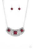 Feeling Inde-PENDANT Red ✨ Necklace Short