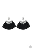 Formal Flair Black ✧ Fringe Post Earrings Post Earrings