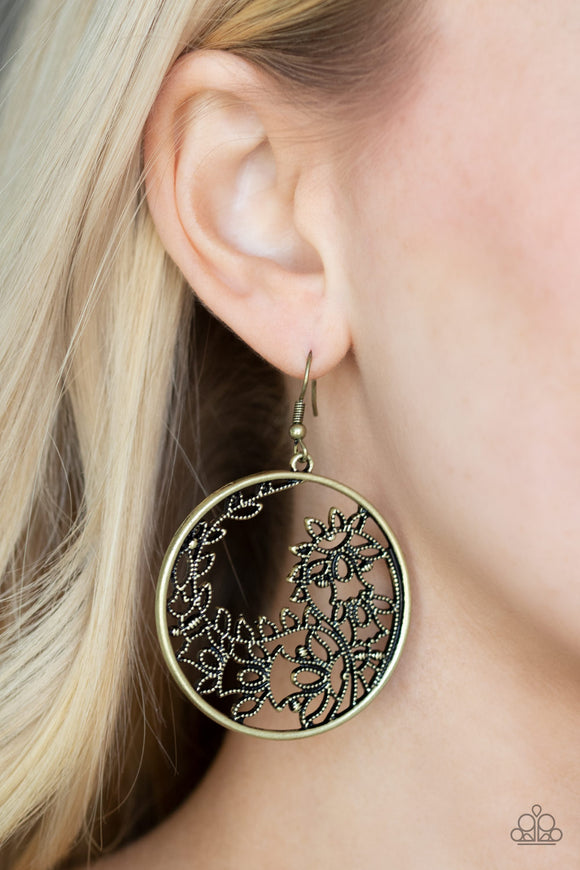 Get Into VINE Brass ✧ Earrings Earrings