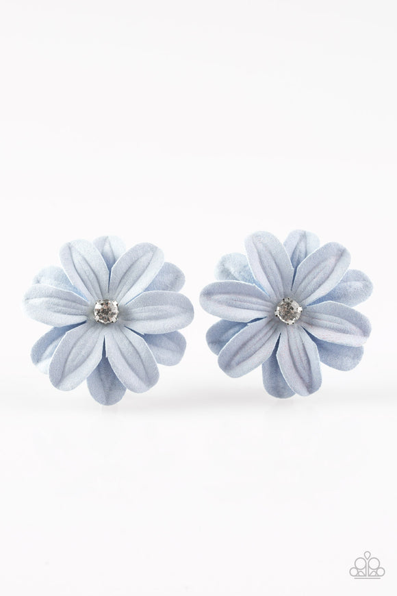 Glowing Groves Blue ✧ Flower Hair Clip Flower Hair Clip Accessory