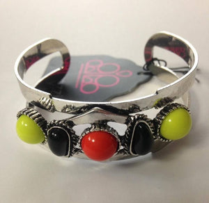 Bracelet Cuff,Multi-Colored,Keep On TRIBE-ing Multi  ✧ Bracelet